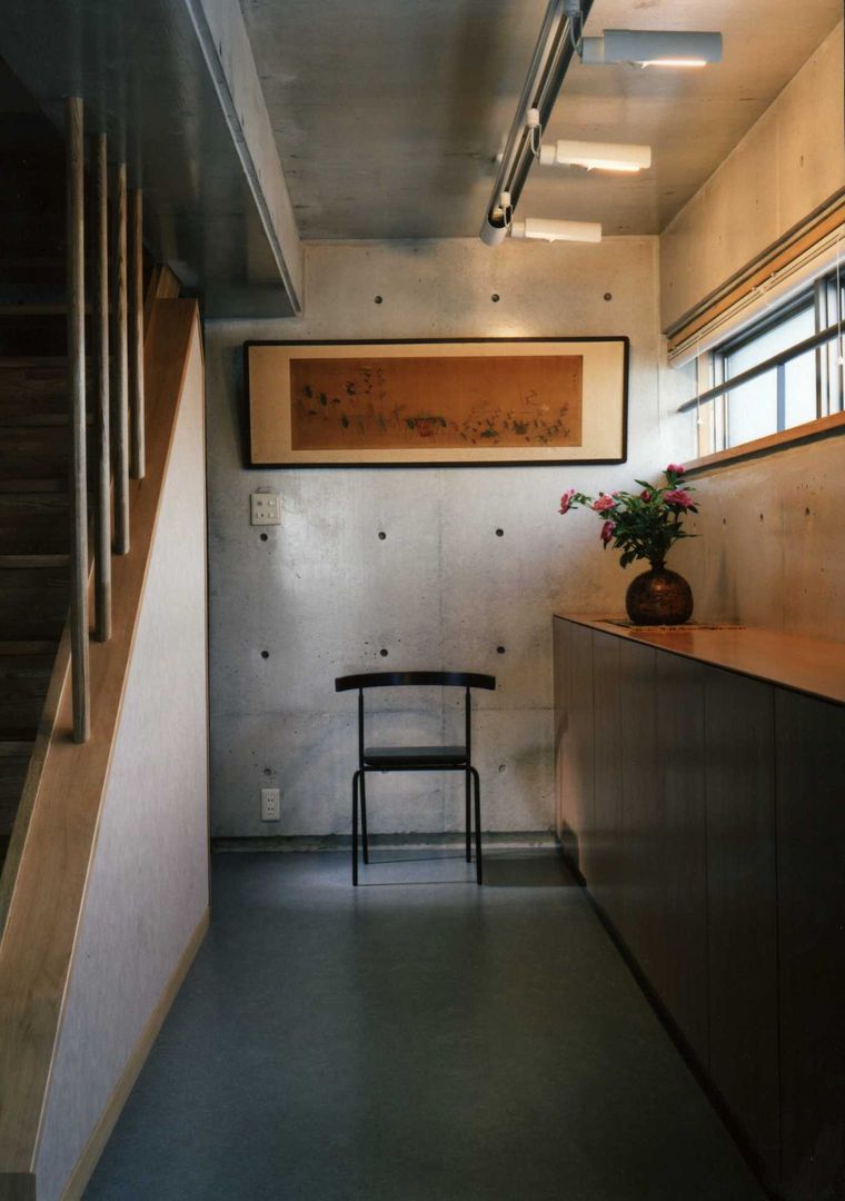 OD house, H.Maekawa Architect & Associates H.Maekawa Architect & Associates Pareti & Pavimenti in stile industriale