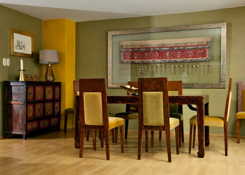 Taine Decor, Mexico City. 2009, Erika Winters® Design Erika Winters® Design Eclectic style dining room