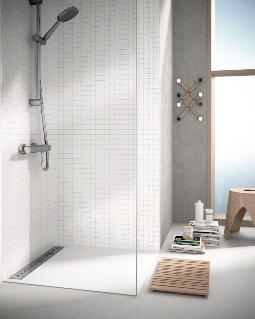 JIMTEN- Canaletas plato de ducha - Gama Linnum -, JIMTEN JIMTEN 現代浴室設計點子、靈感&圖片