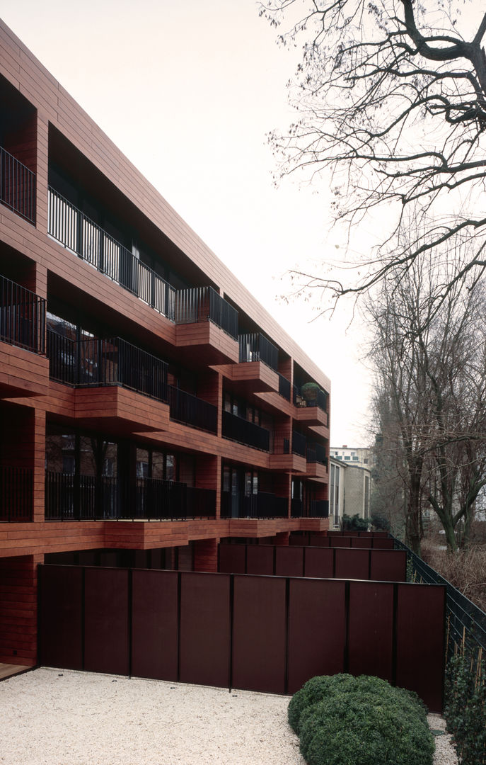 Bogenallee Wohnen [+], blauraum architekten blauraum architekten Condominio