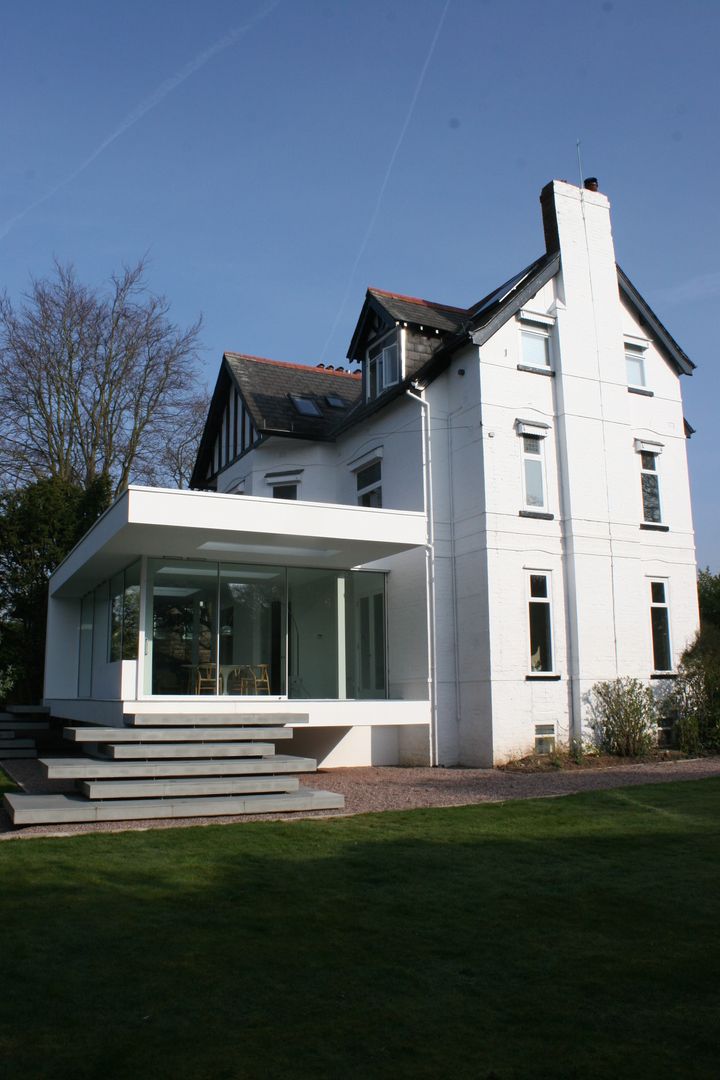 Family Garden Room House Extension, Ferrious Ferrious Modern living room