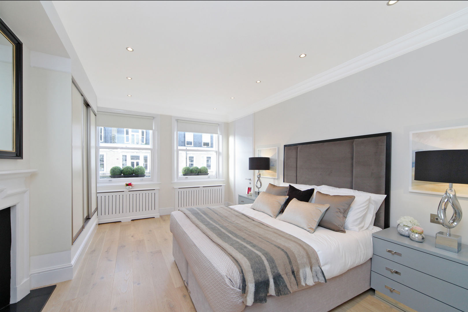 City appartment, Hampstead Design Hub Hampstead Design Hub Kamar Tidur Modern