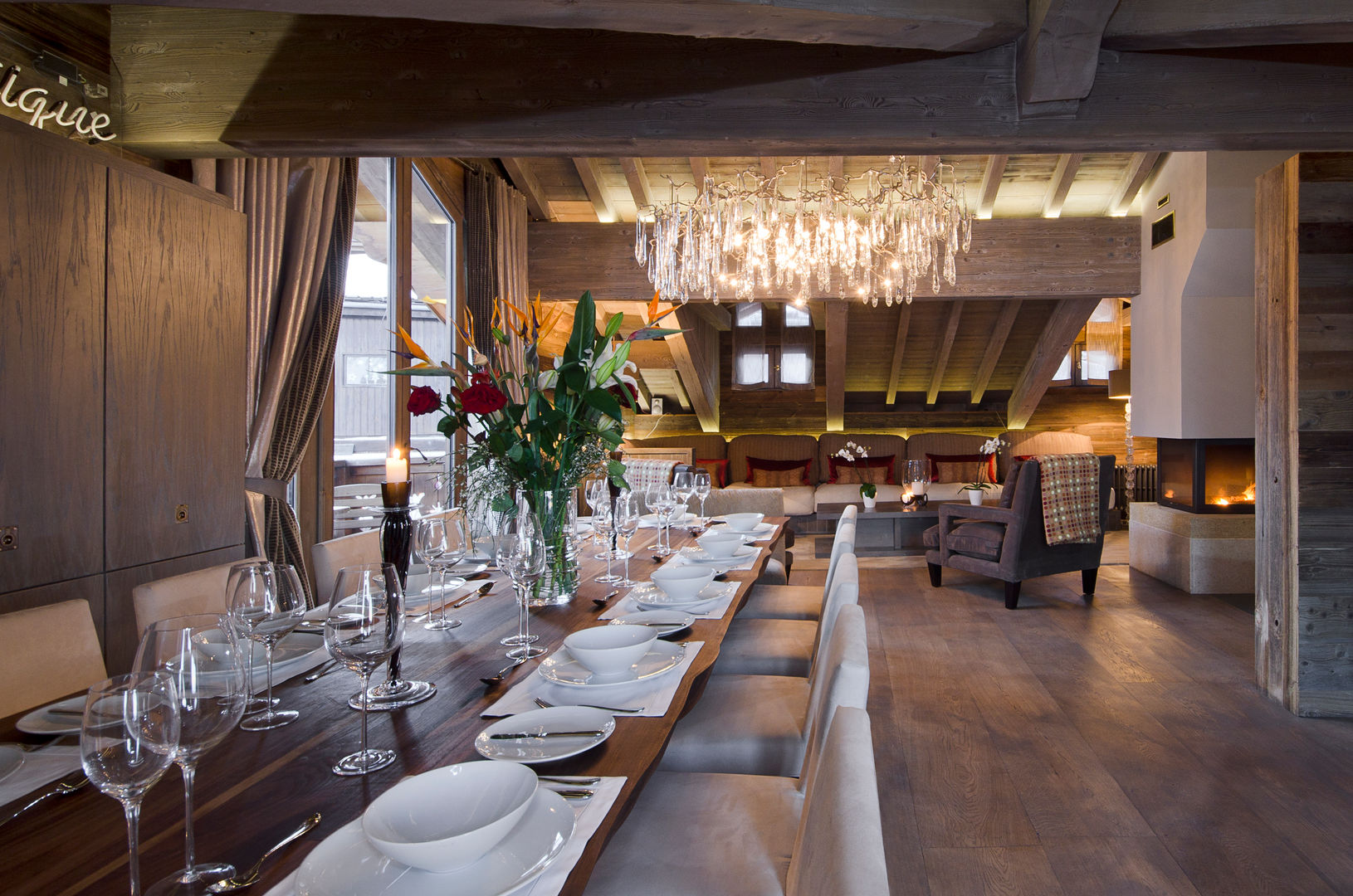 Courchevel France, Halo Design Interiors Halo Design Interiors Дома в стиле модерн