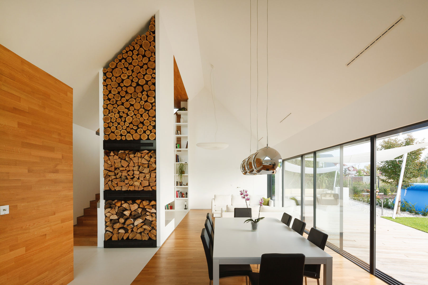 TWO BARNS HOUSE , RS+ Robert Skitek RS+ Robert Skitek Modern Yemek Odası