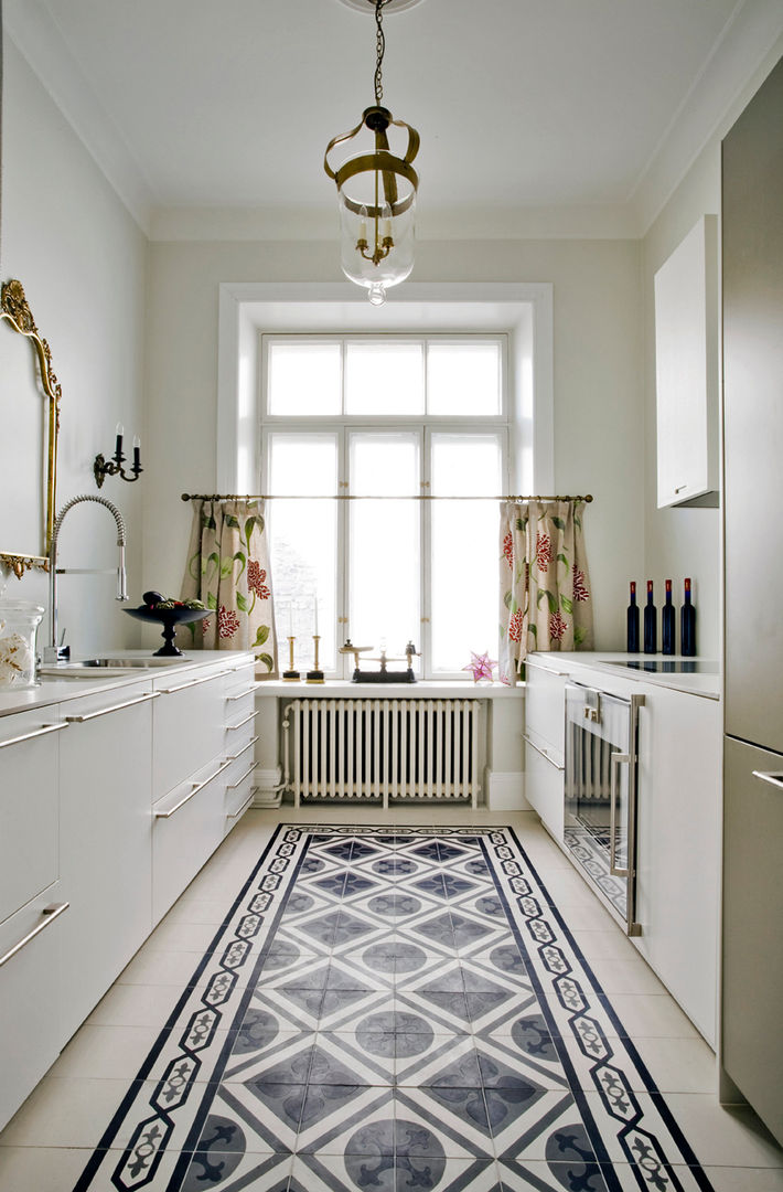 Encaustic Cement Tiles with Endless Pattern Combination, Original Features Original Features Mediterrane Wände & Böden Fliesen