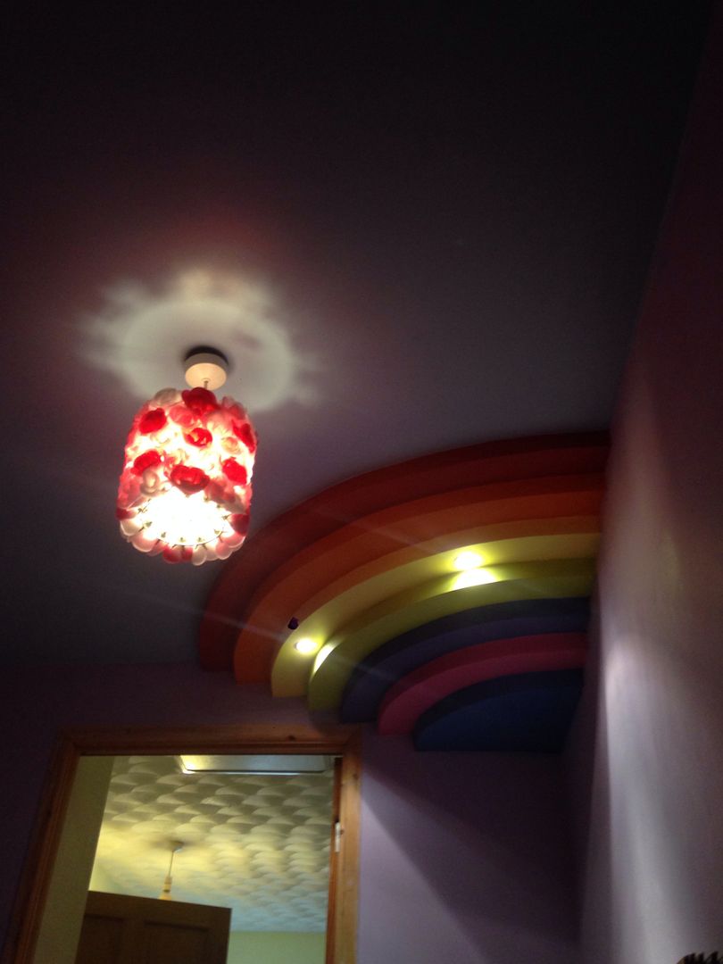 Rainbow ceiling, Lancashire design ceilings Lancashire design ceilings Nursery/kid's room