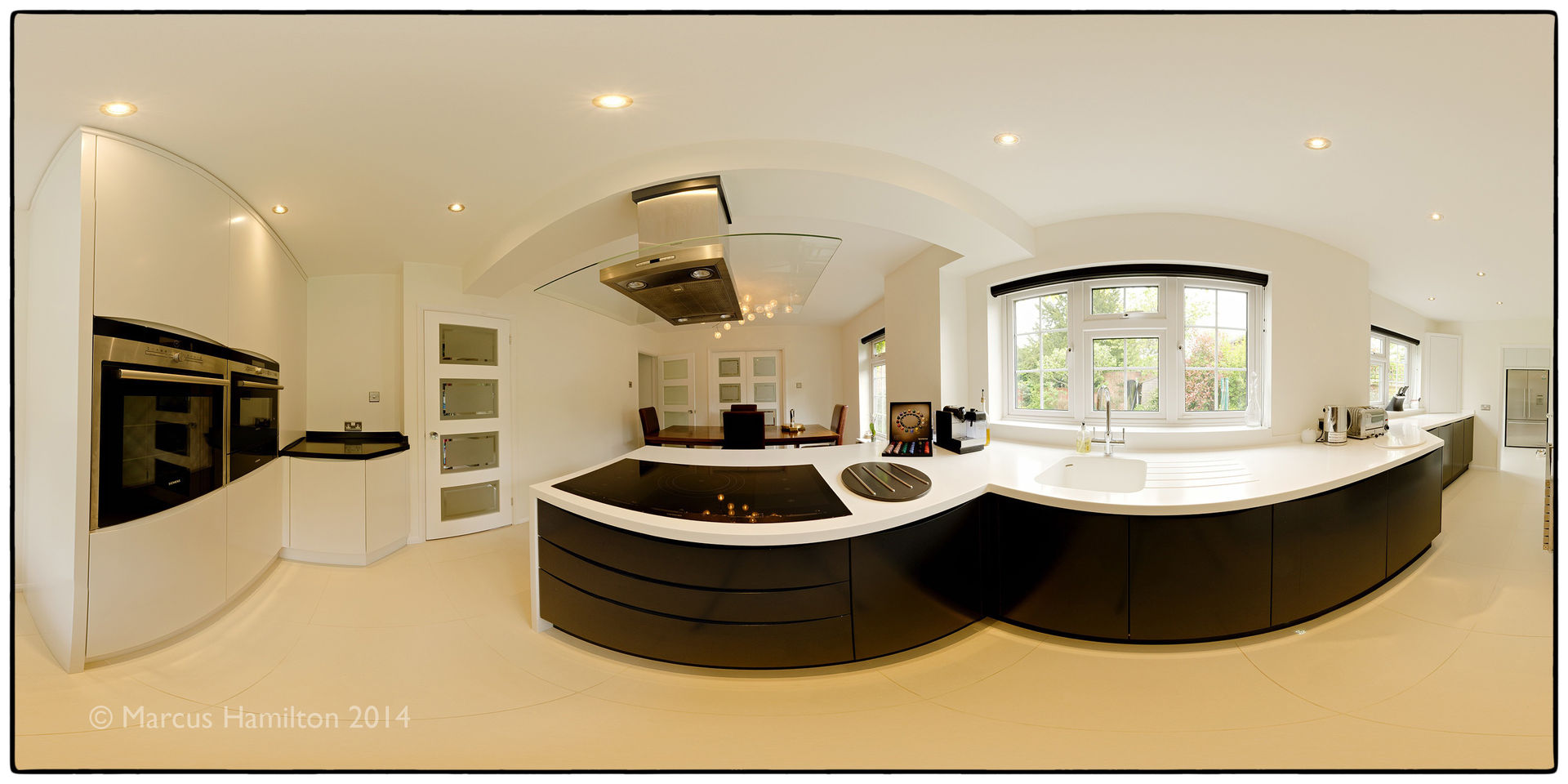 Bespoke Kitchen Hamilton 360 Cozinhas modernas