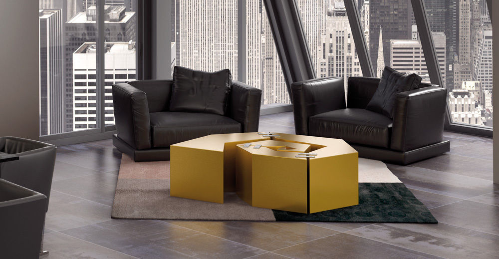 Muebles Inesperados, Küpu Muebles Inesperados Küpu Muebles Inesperados Nowoczesny salon Stoliki