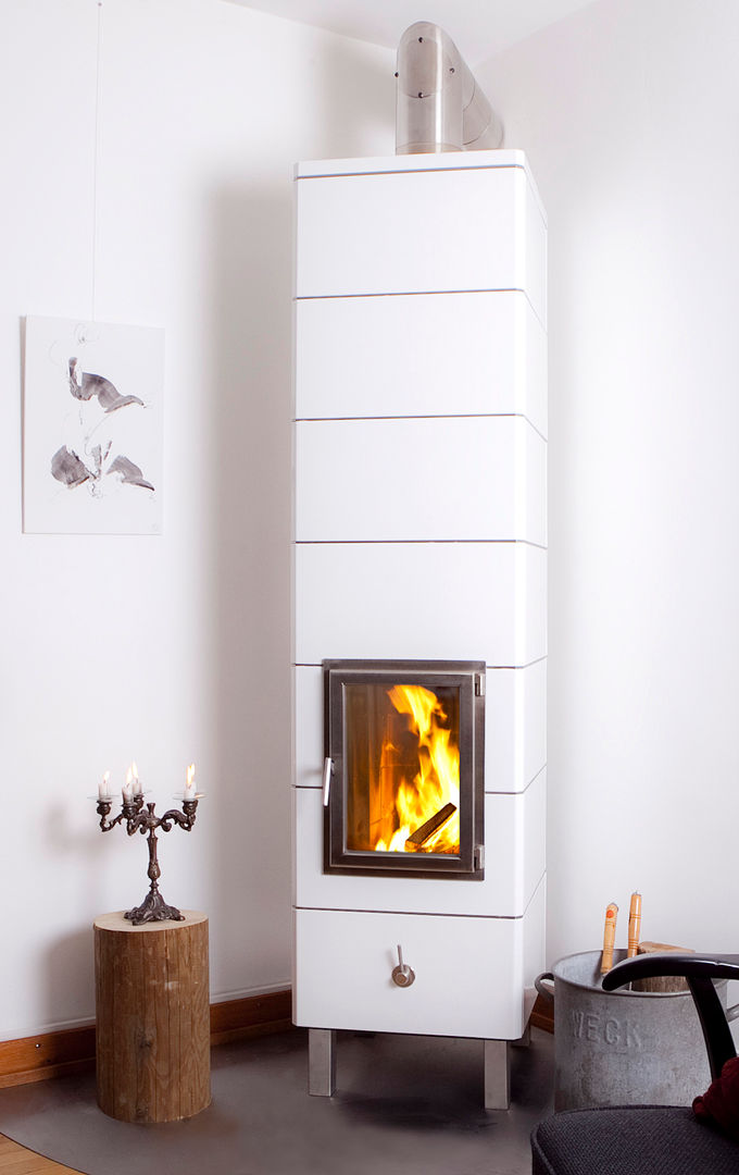 SOSTRA, Die Ofen-Manufaktur Kohler GmbH Die Ofen-Manufaktur Kohler GmbH Phòng khách phong cách đồng quê Fireplaces & accessories