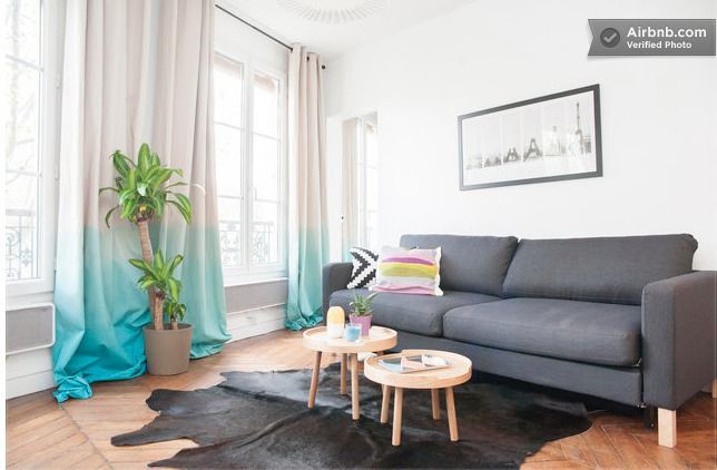 Appartement Paris 12ème, Sandra Dages Sandra Dages Ruang Keluarga Gaya Eklektik