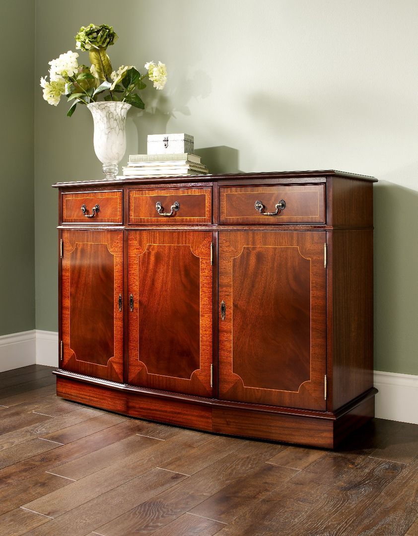 Antique Reproduction Sideboard Parklane Furniture ห้องทานข้าว ตู้เก็บของ