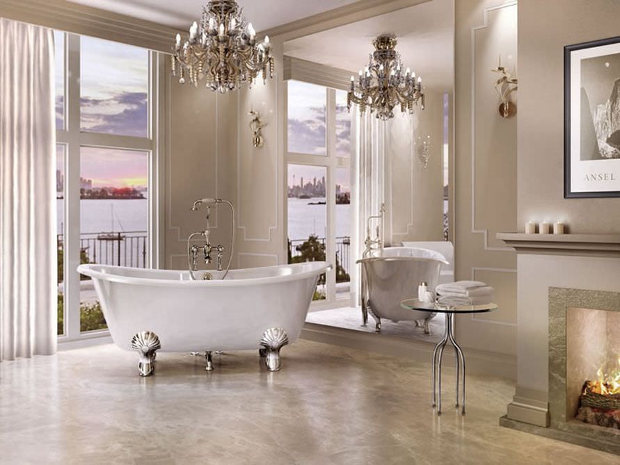 Bädermax freistehende Badewanen aus Mineralguss, Maxxwell AG Maxxwell AG Classic style bathroom Bathtubs & showers