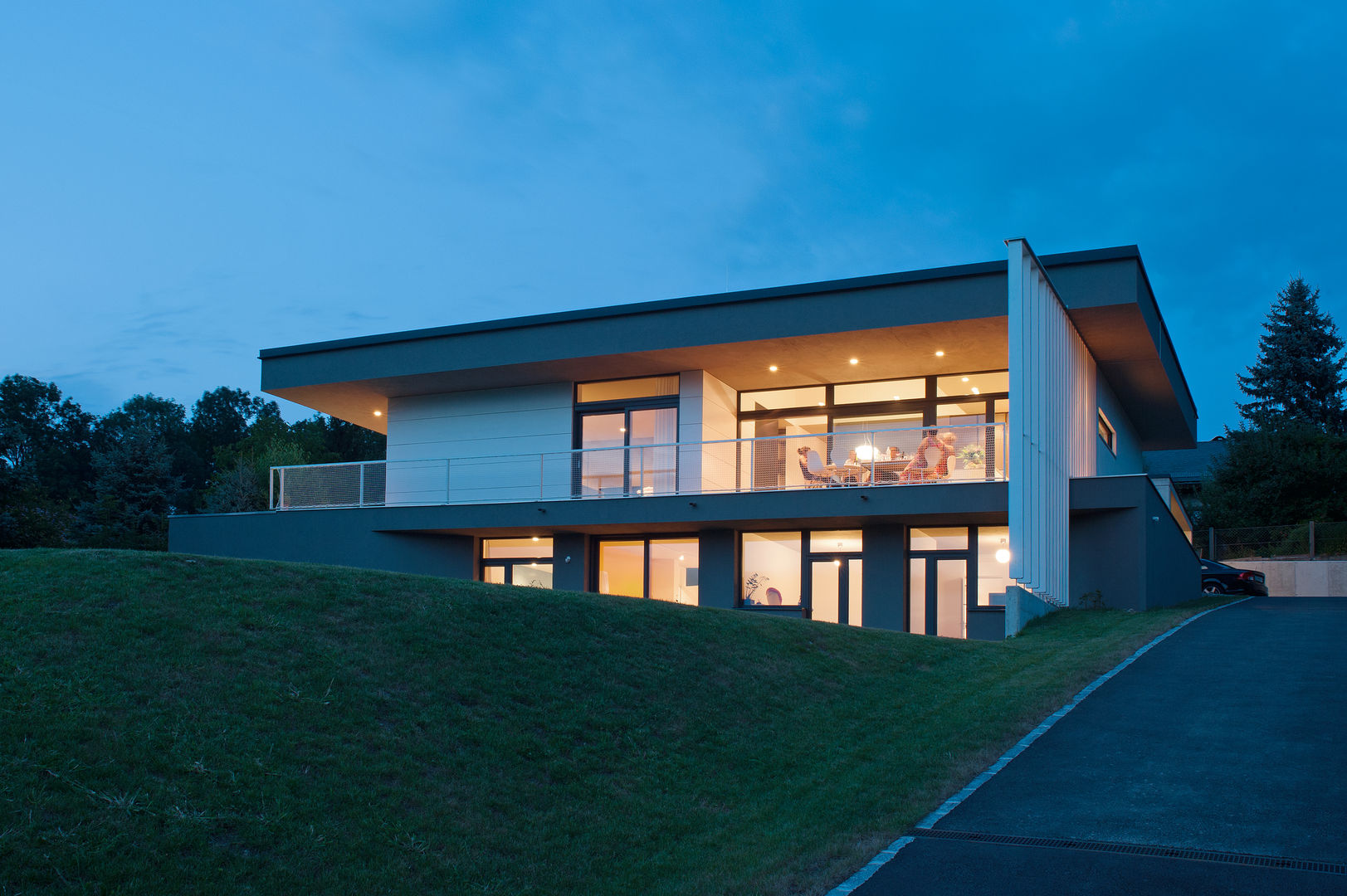 Haus G., junger_beer architektur zt-gmbh junger_beer architektur zt-gmbh モダンな 家