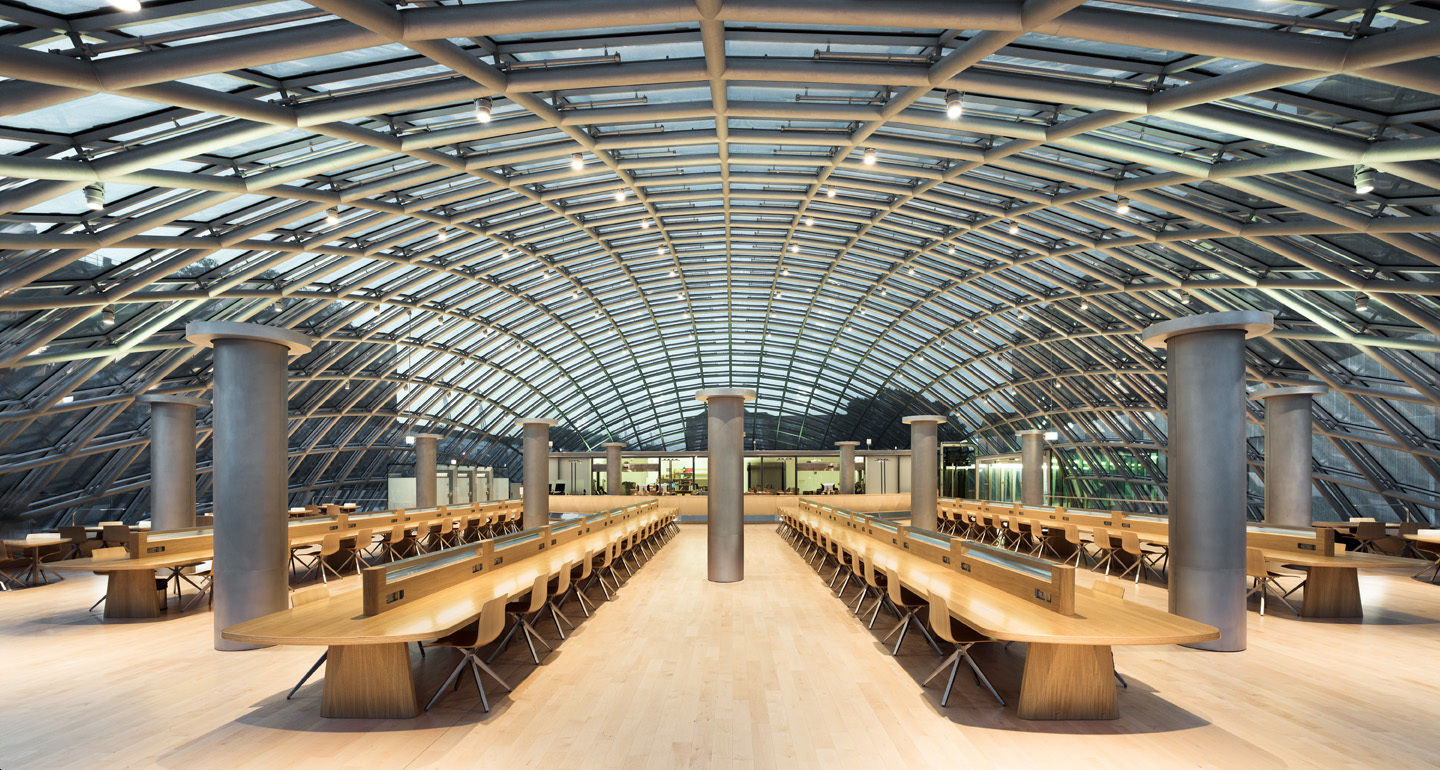 Joe and Rika Mansueto Library, L-Plan Lichtplanung L-Plan Lichtplanung مساحات تجارية