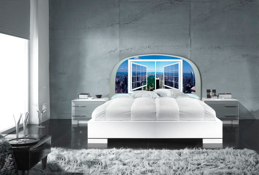 Cabezal de cama Tapi Sueños Habitaciones de estilo ecléctico Camas y cabeceros