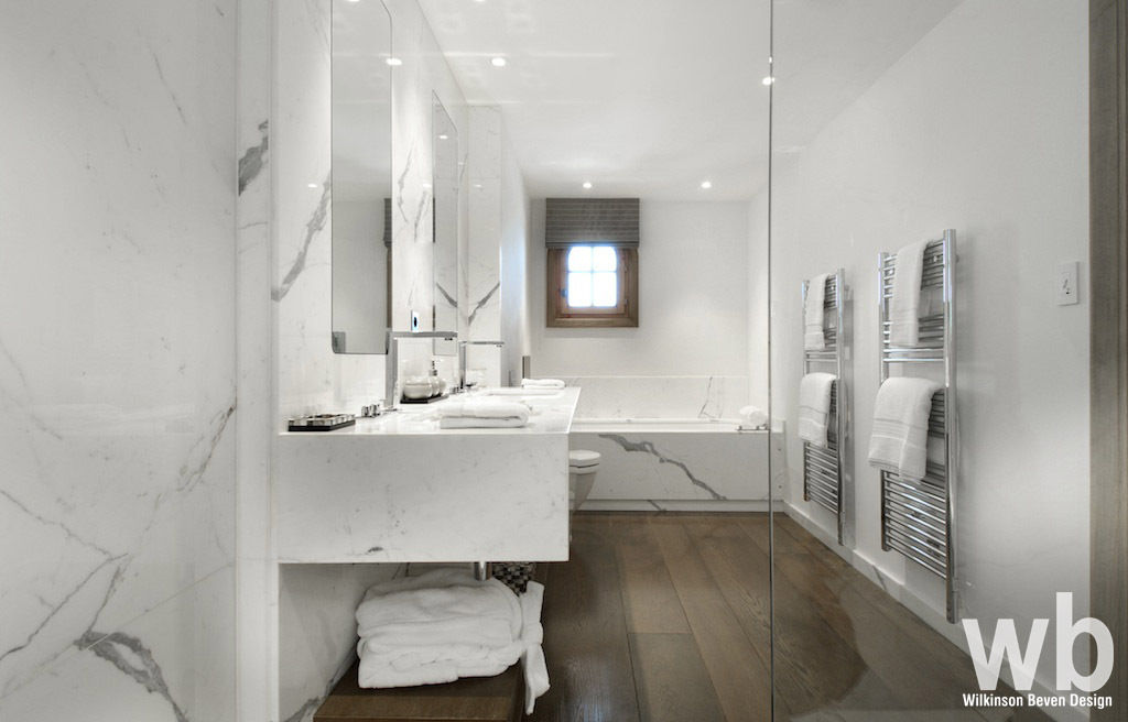 Bespoke Bathroom, Wilkinson Beven Design Wilkinson Beven Design Łazienka