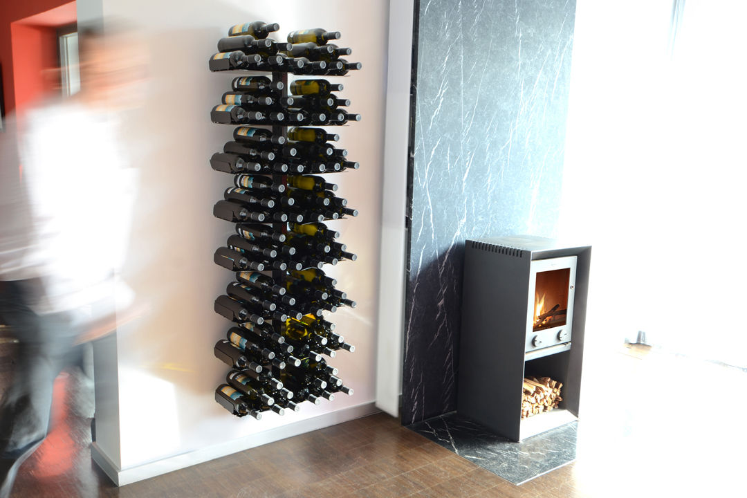 Regale , Radius Design Radius Design غرفة السفرة Wine racks