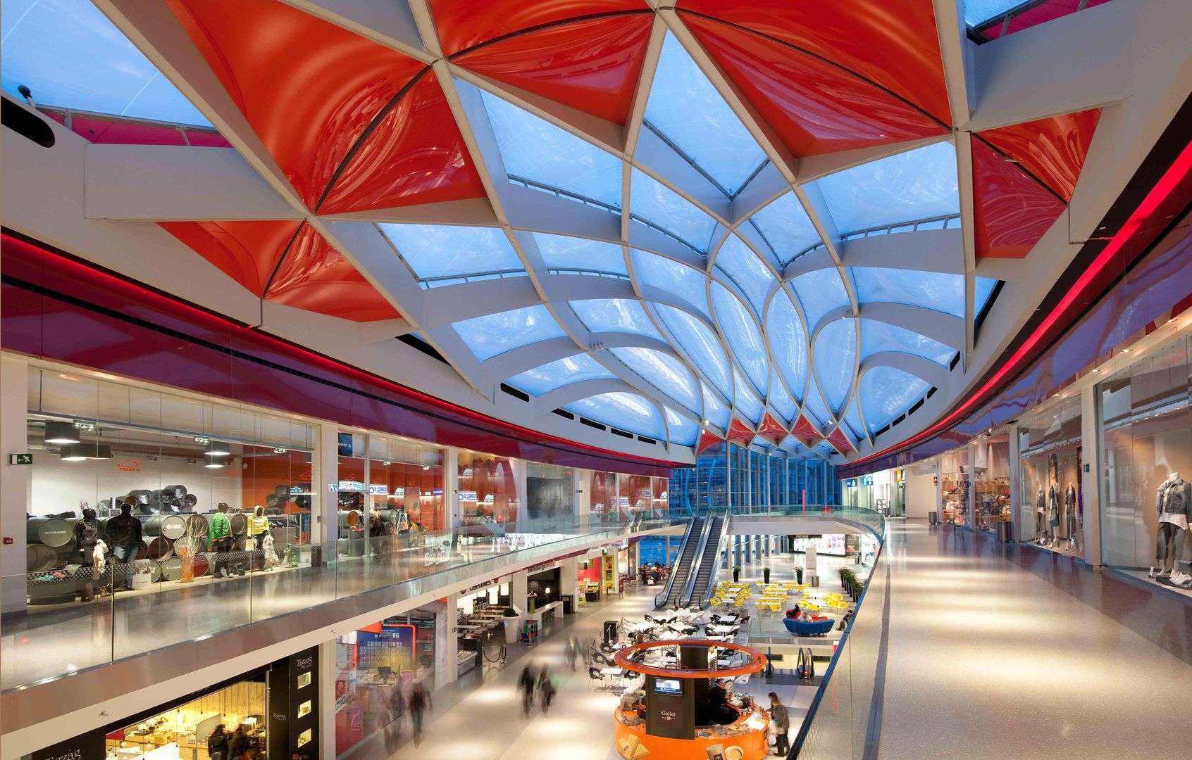 Mediacite Ron Arad Architects Commercial spaces Shopping Centres