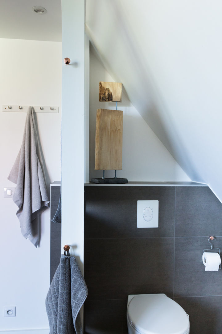 RENOVATION D'UNE SALLE DE BAINS, EK Architecte EK Architecte Scandinavian style bathroom