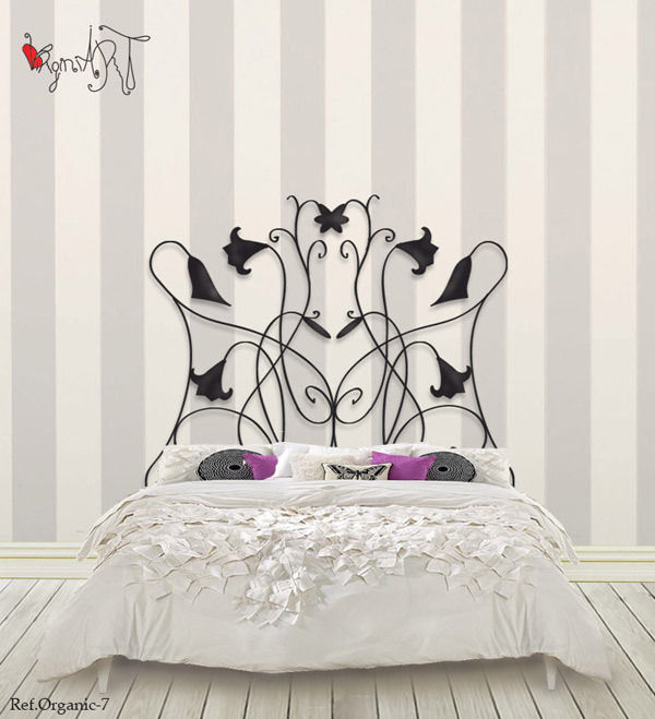 Cabeceros de forja virginiART, virginiART virginiART Phòng ngủ: thiết kế nội thất · bố trí · ảnh Beds & headboards