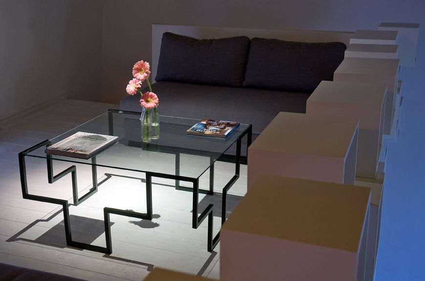 Table 4T, Francesco Della Femina Francesco Della Femina Moderne Wohnzimmer Couch- und Beistelltische