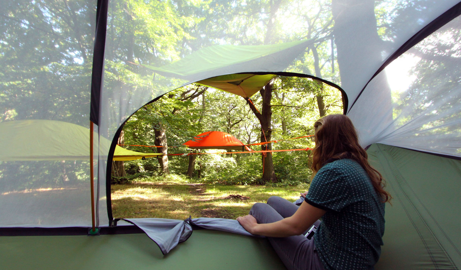 Add a New Touch to Your Camping Adventure with the Tentsile Stingray, Tentsile Tentsile Jardin moderne Balançoires et terrains de jeux