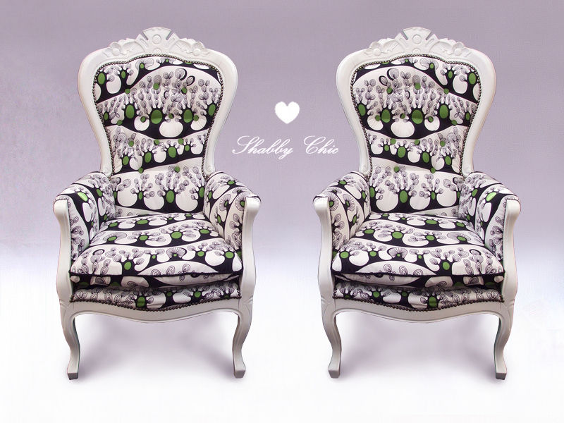 Upcycling Produkte, Anne`S Shabby Chic Anne`S Shabby Chic ห้องนั่งเล่น โซฟาและเก้าอี้นวม