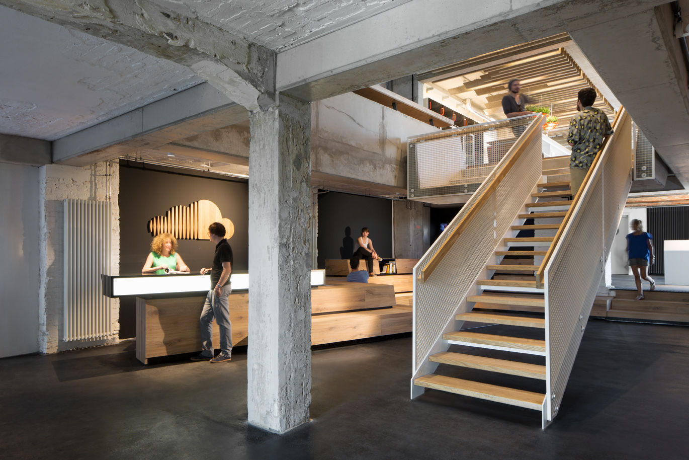 Soundcloud Office Berlin, kinzo-berlin kinzo-berlin 商業空間 オフィスビル