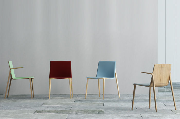 Peg Chair: La alta tecnología aplicada a la fabricación de sillas., Alegre Design Alegre Design Phòng ăn phong cách Bắc Âu Chairs & benches