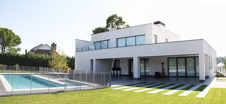 vivienda unifamiliar en Madrid, Arquitectos Madrid 2.0 Arquitectos Madrid 2.0 บ้านและที่อยู่อาศัย