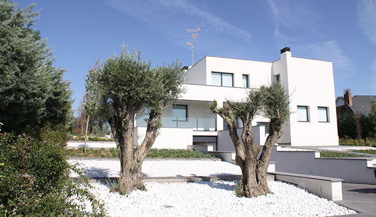 Casa de diseño minimalista Arquitectos Madrid 2.0 Casas de estilo minimalista