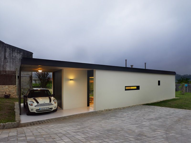 Vivienda en Villagarcía, Nan Arquitectos Nan Arquitectos Minimalistische huizen