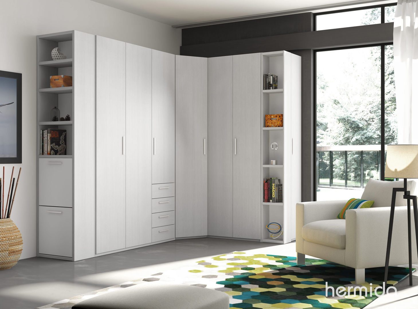 Tribu Snap, Muebles Hermida Muebles Hermida غرفة الاطفال Wardrobes & closets