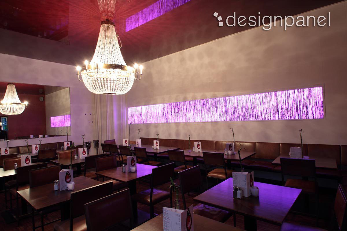 Leuchtender Wandschmuck Designpanel - Elements for innovative architecture Gewerbeflächen Gastronomie