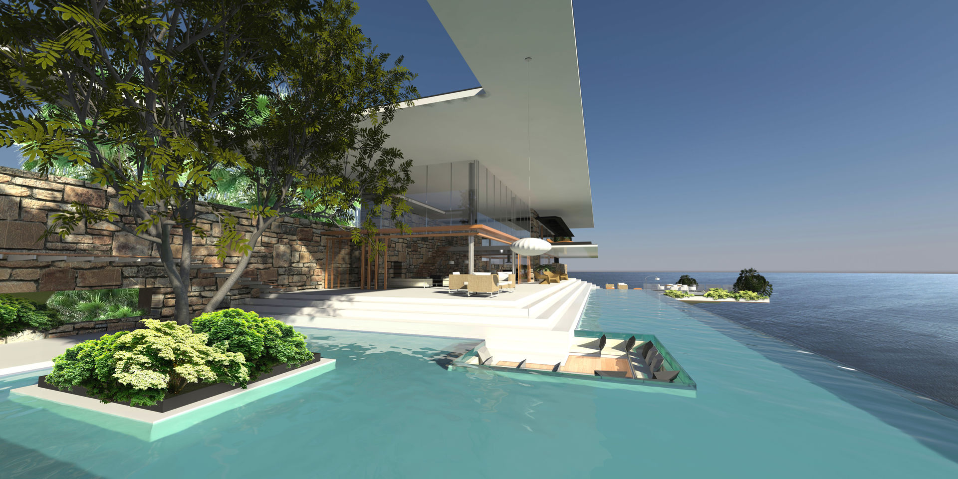 ULUWATU HOUSE Guz Architects مسبح