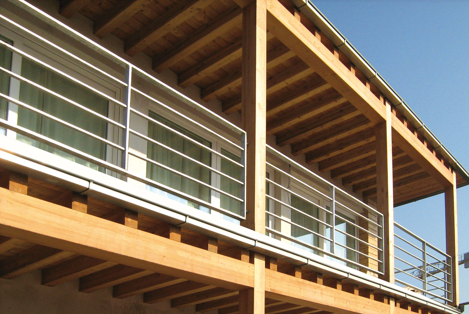Casa in legno - Caravaggio (BG) Marlegno Casa di legno Legno Effetto legno case in legno,marlegno,villa in legno,villa,balcone