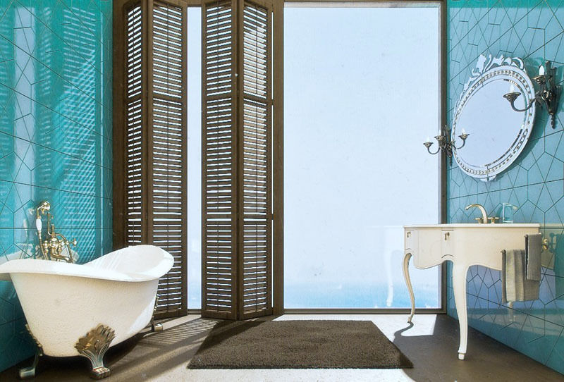 Isola house - bathroom Haag Architects Modern Banyo