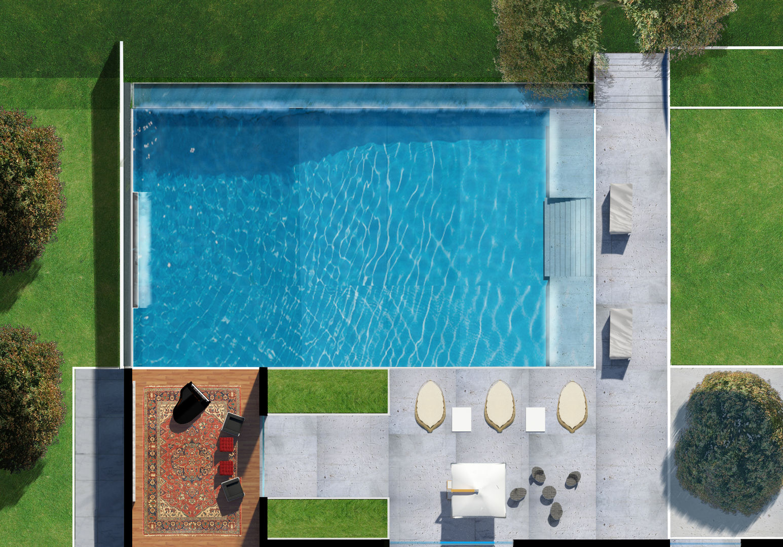 PISCINA PRIVATA, OROBLUPISCINE OROBLUPISCINE สระว่ายน้ำ