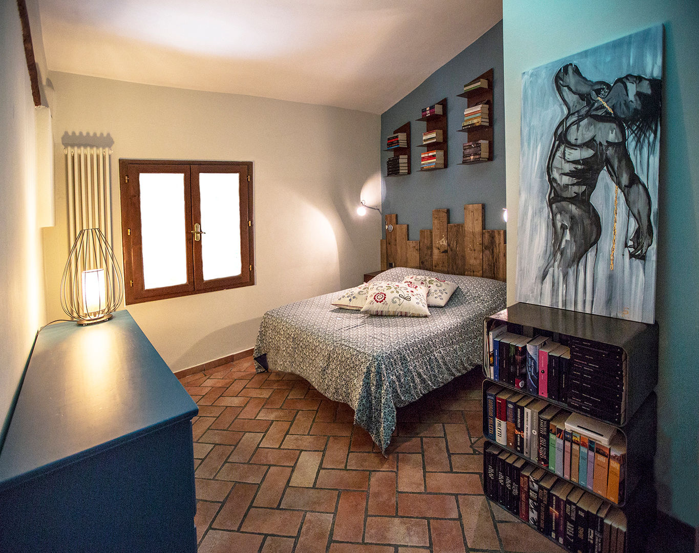 Master bedroom - camera da Letto Padronale Rachele Biancalani Studio Soggiorno eclettico