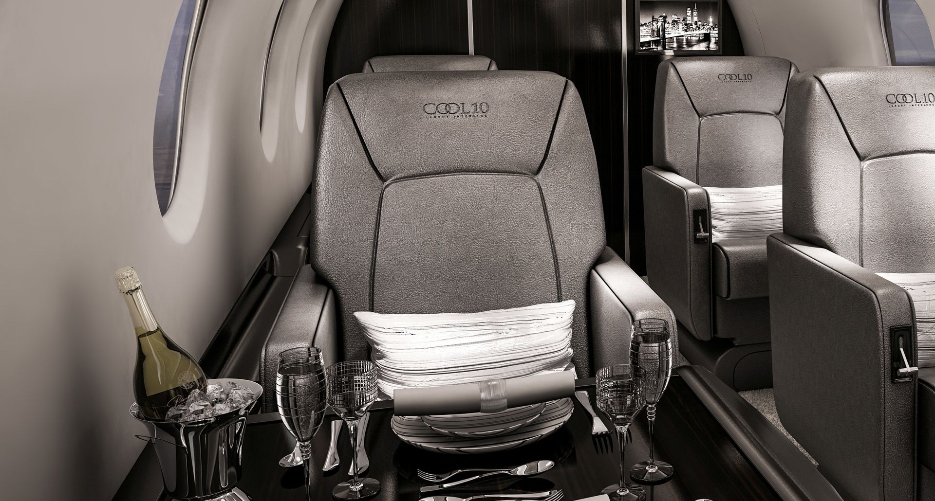 Aviation, Celia Sawyer Luxury Interiors Celia Sawyer Luxury Interiors Jachten & jets