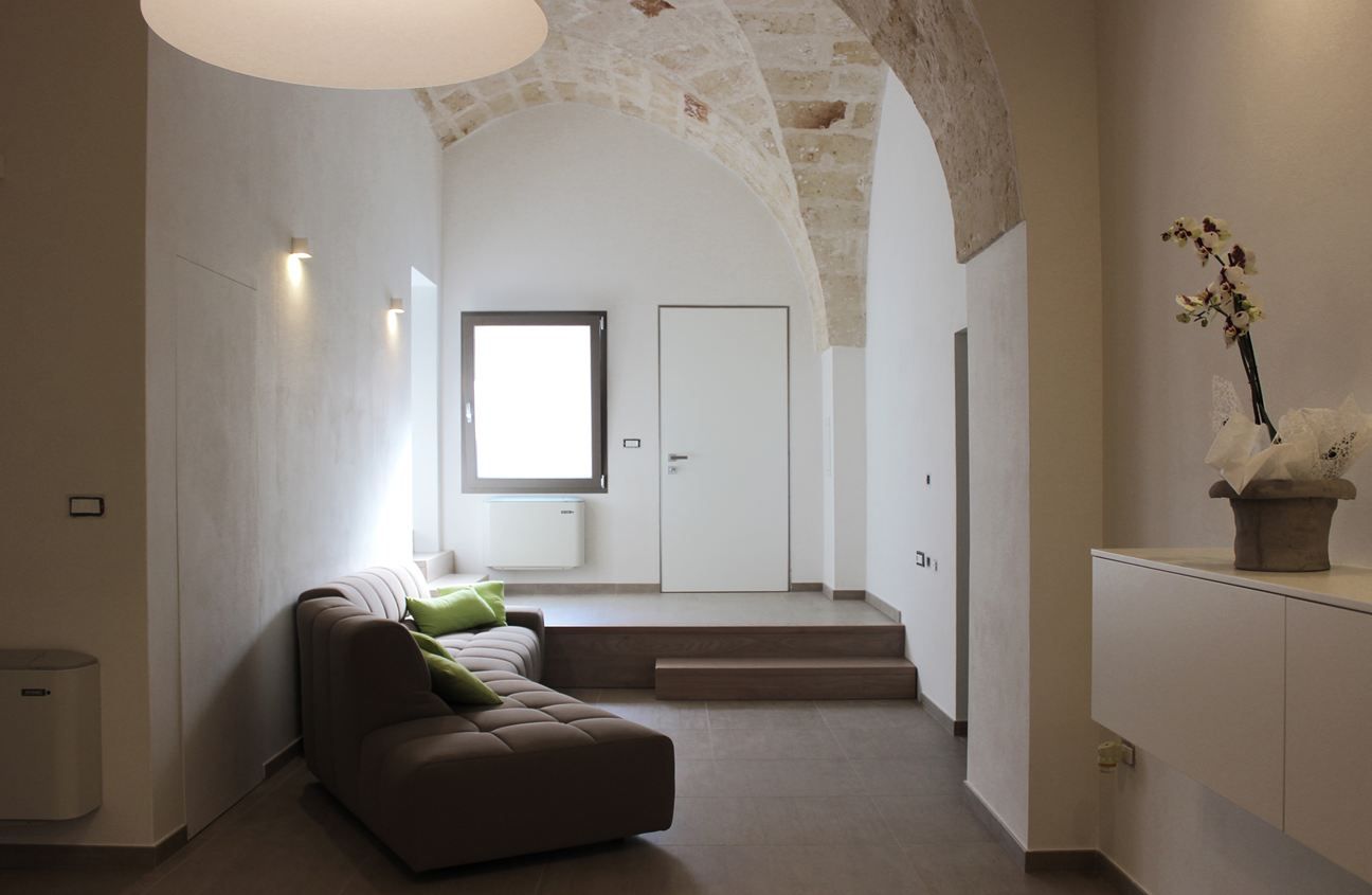 CASA VT, Daniele Spirito Architetto Daniele Spirito Architetto غرفة المعيشة