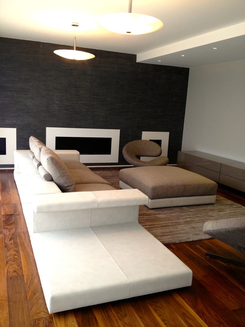 Résidence secondaire 300m², LADD LADD Modern Living Room