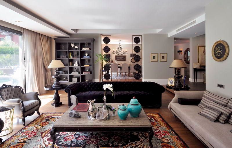 EB HOUSE SAKLIKORU, Esra Kazmirci Mimarlik Esra Kazmirci Mimarlik Eclectic style living room Accessories & decoration