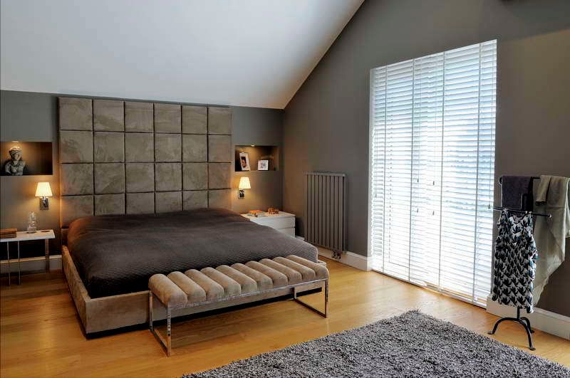 GGS HOUSE, Esra Kazmirci Mimarlik Esra Kazmirci Mimarlik Modern style bedroom Beds & headboards