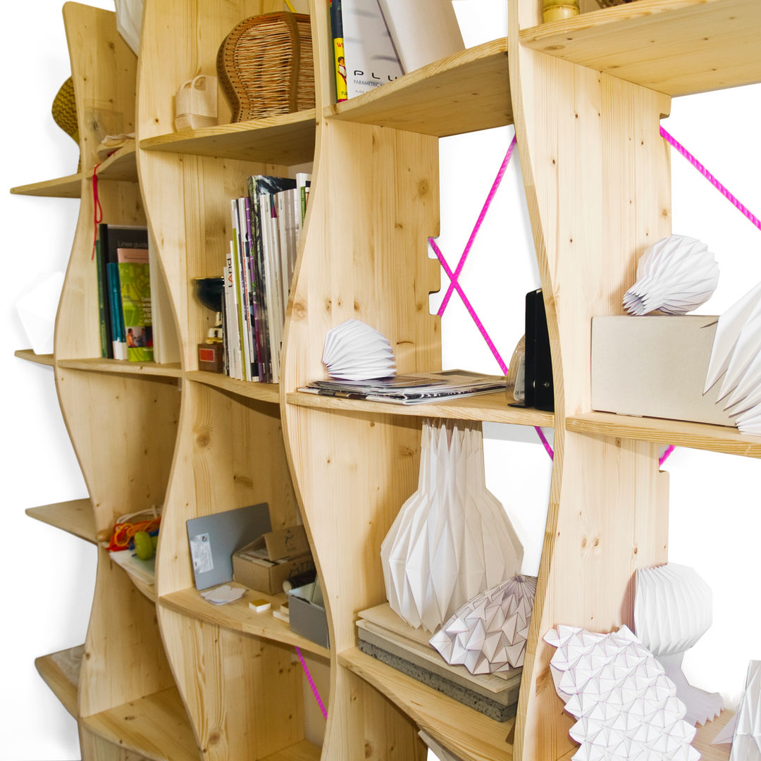 SAIL bookshelf, ACT Studio ACT Studio Ruang keluarga: Ide desain interior, inspirasi & gambar Lighting