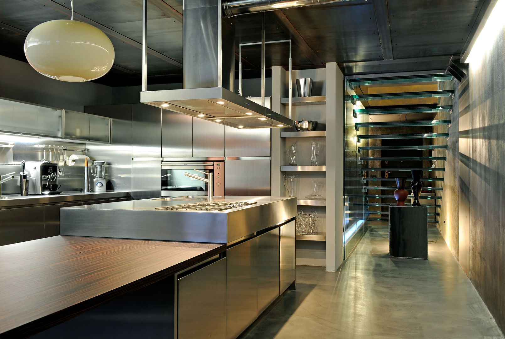Italian Loft, vemworks vemworks Nhà bếp phong cách công nghiệp