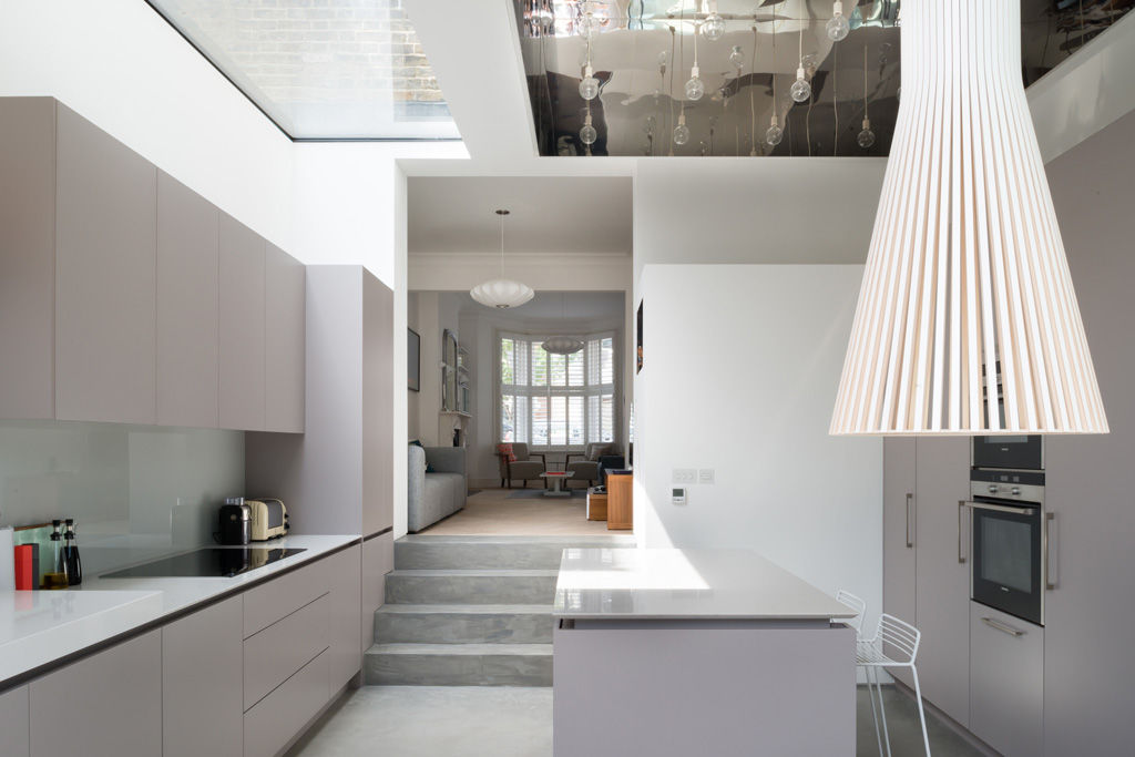 Interior Architecture for London Nowoczesna kuchnia