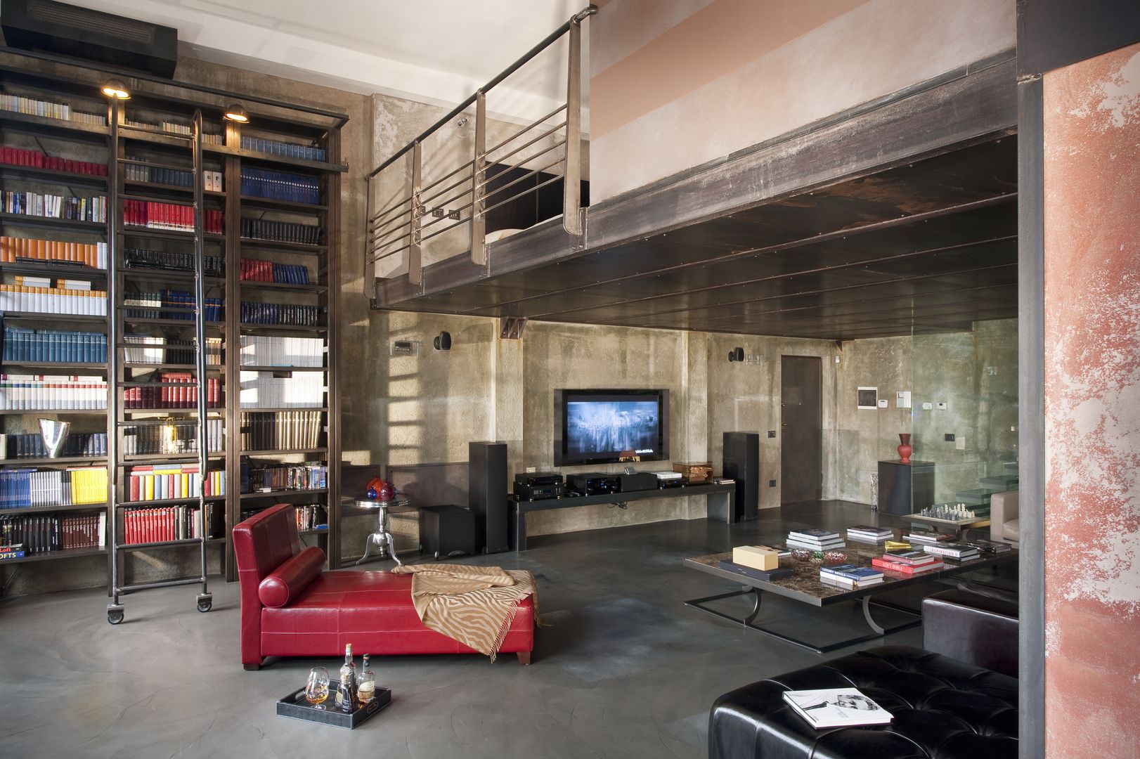 Italian Loft, vemworks vemworks غرفة المعيشة