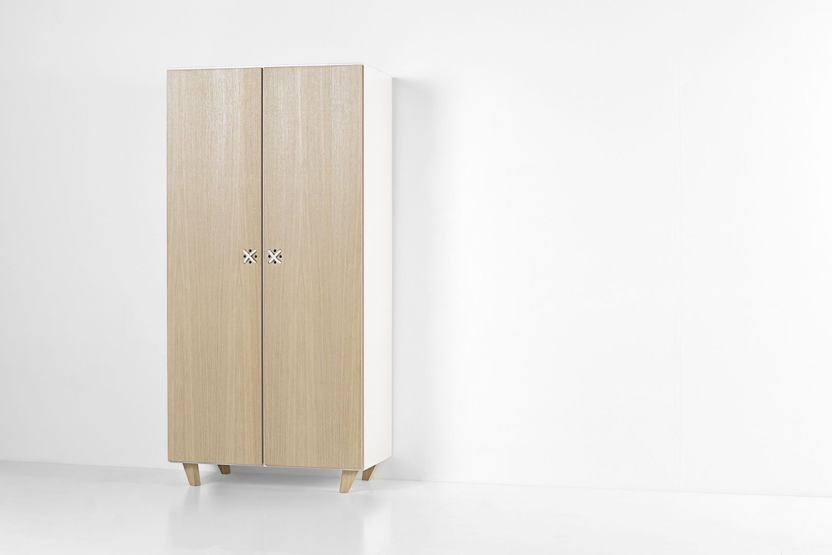 NODO wardrobe Andrea Brugnera Design Спальня в скандинавском стиле Шкафы для одежды и комоды