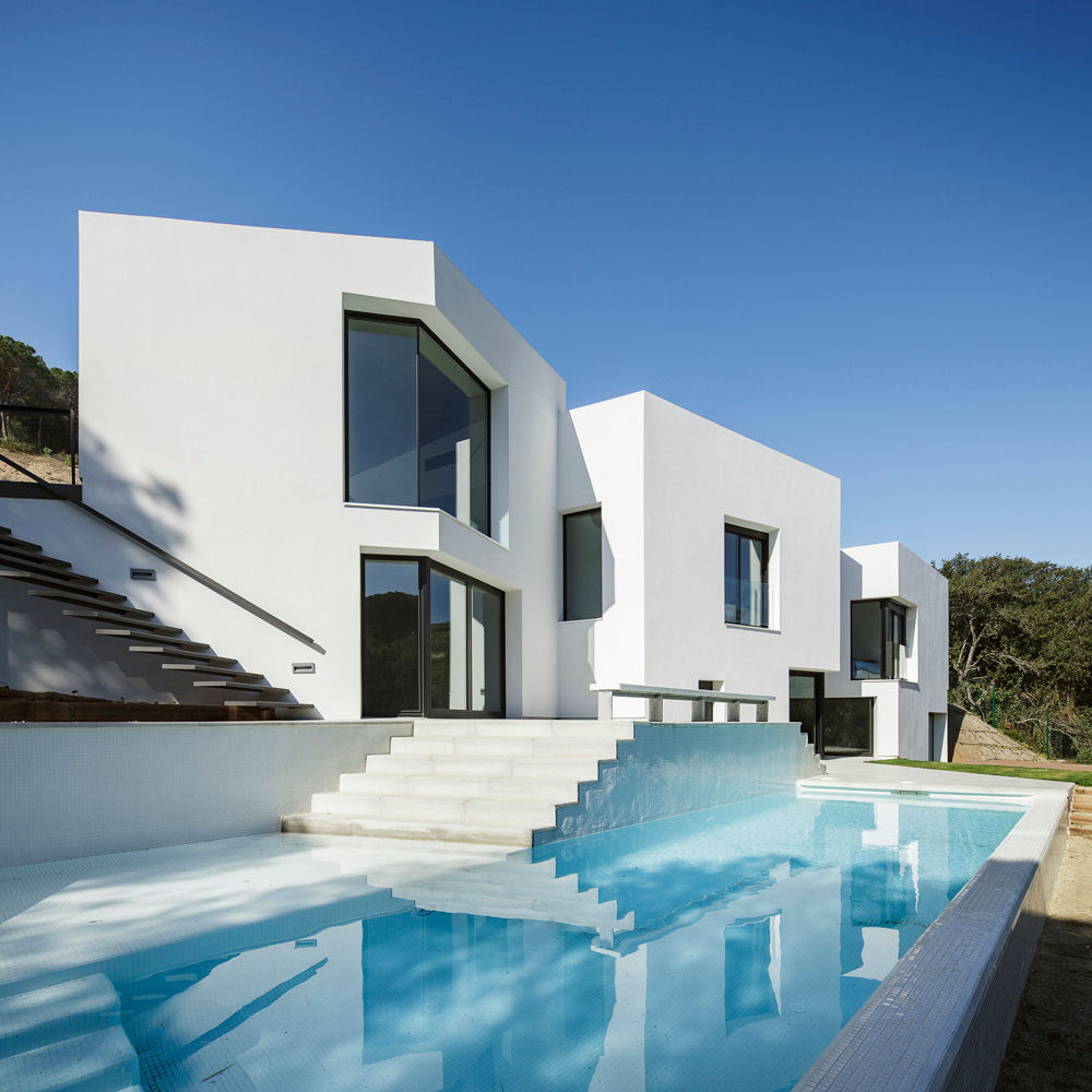 House in Llavaneres, MIRAG Arquitectura i Gestió MIRAG Arquitectura i Gestió Casas de estilo mediterráneo